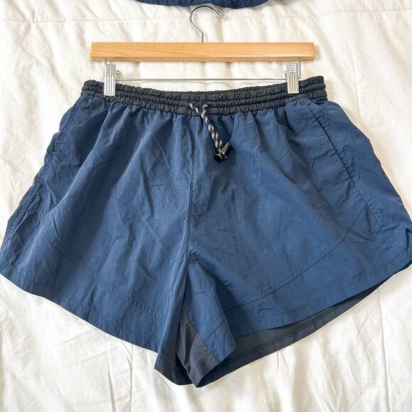 NWOT Lululemon Evergreen Anorak Jacket & Shorts Set Navy Blue Black Size 10/8 - Picture 3 of 11